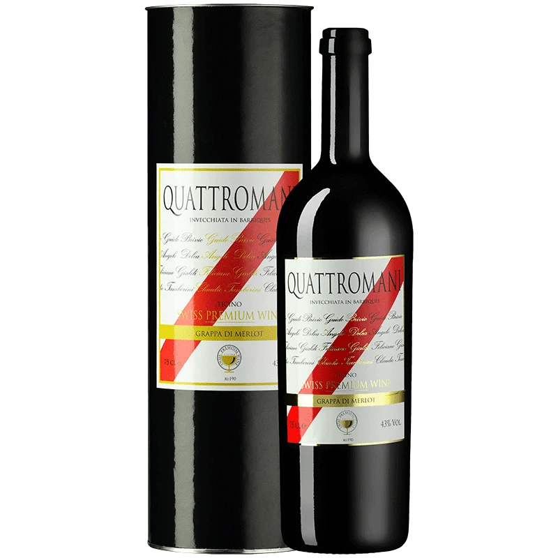 Quattromani Ticinese Grappa