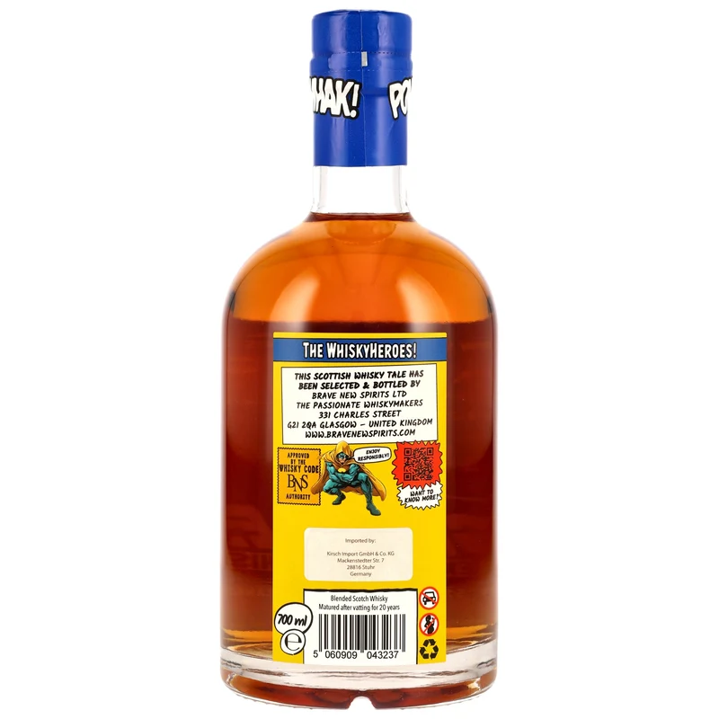 Blended Scotch 20 Jahre Heroes Enigma Of The Elite - Brave New Spirits 44,7% 0,7l