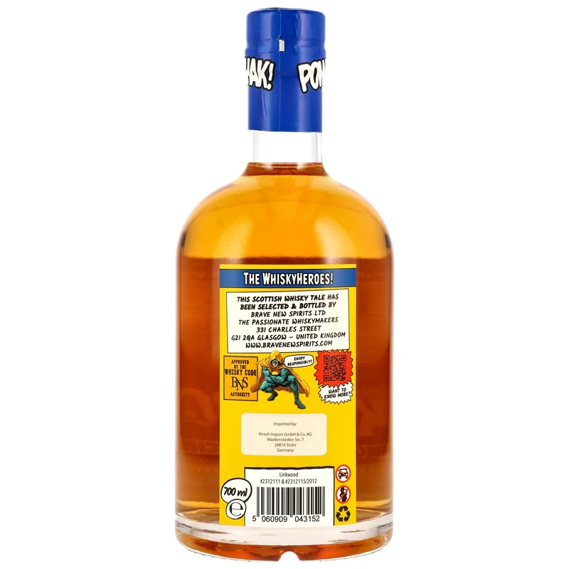 Linkwood 12 Jahre Whisky Heroes Back To the Roots - Brave New Spirits 56,7% 0,7l