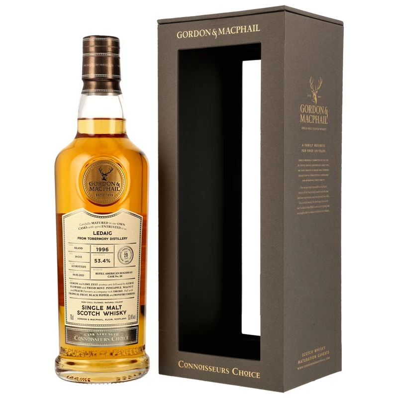 Ledaig 28 Jahre 1996/2025 Gordon & MacPhail 53,4% 0,7l