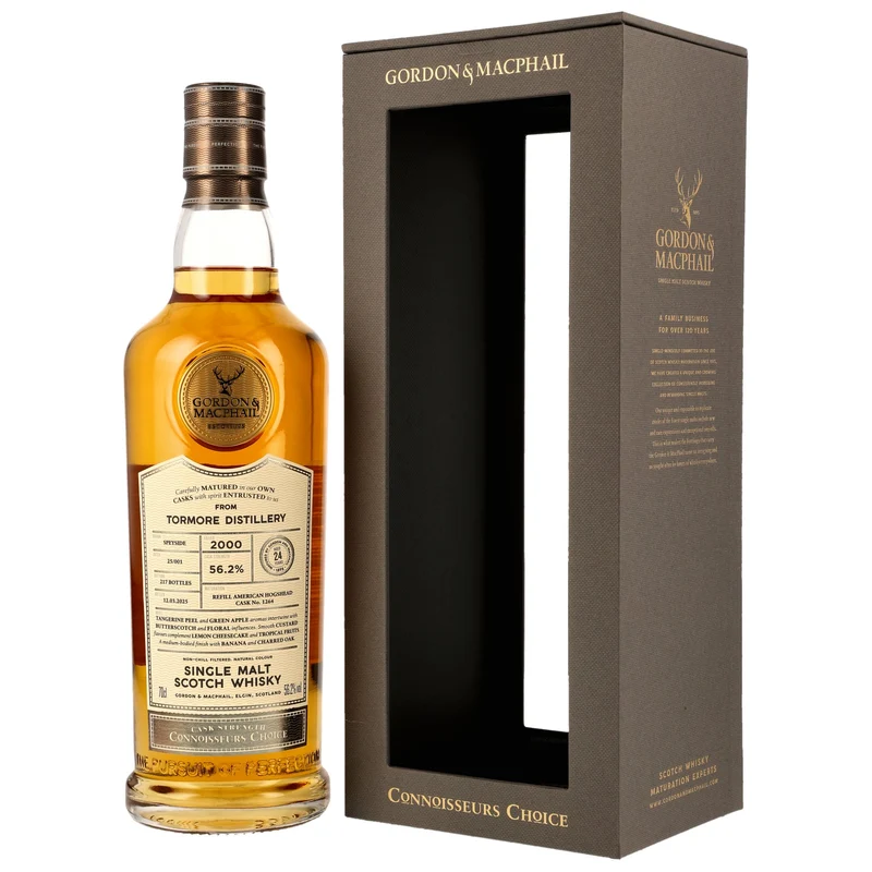 Tormore 24 Jahre 2000/2025 Gordon & MacPhail 56,2% 0,7l