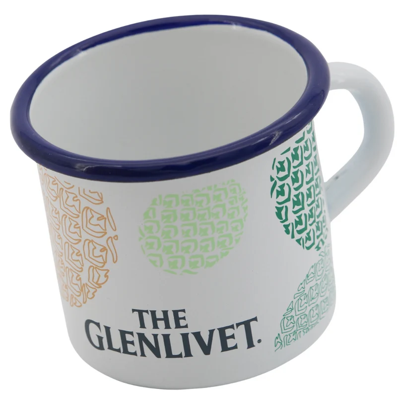 Glenlivet Emaille Tasse