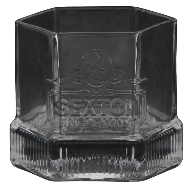 Sexton Whiskey Tumbler mit Prägung
