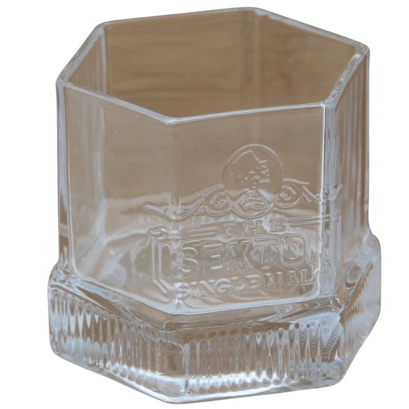 Sexton Whiskey Tumbler mit Prägung