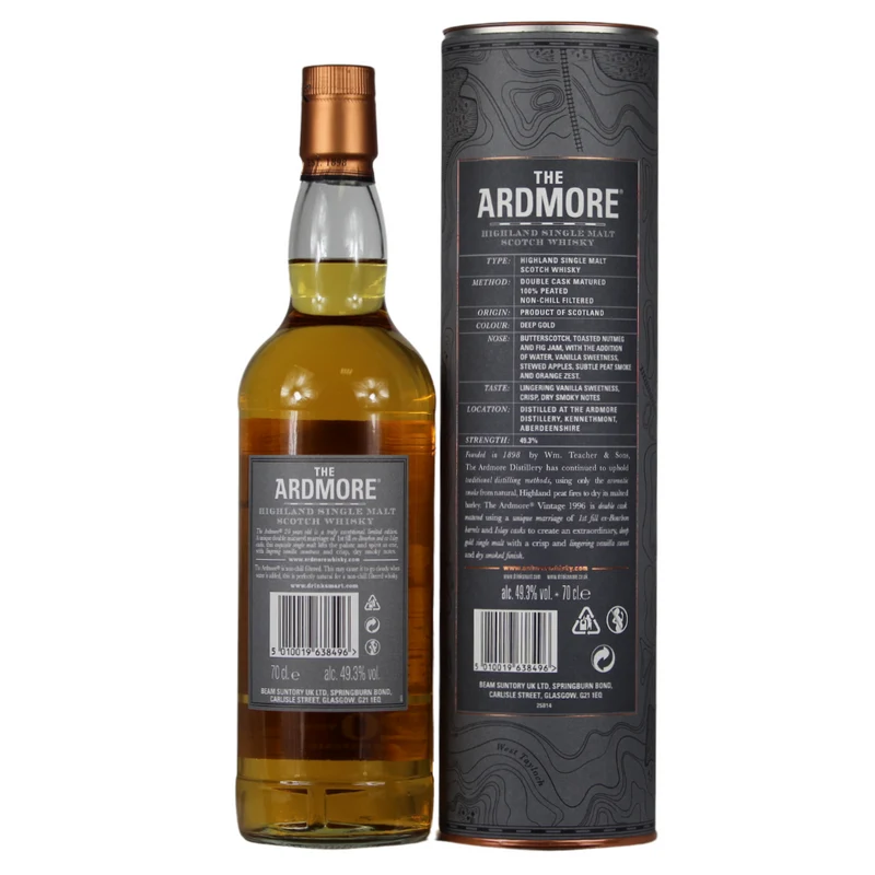 Ardmore 20 Jahre 1996 49,3% 0,7l