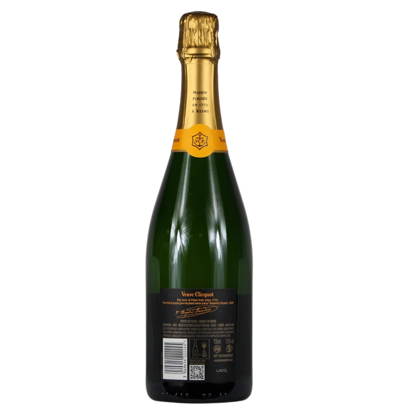 Veuve Clicquot Champagne Brut Puffy Bottle Holder 12,5% 0,75l