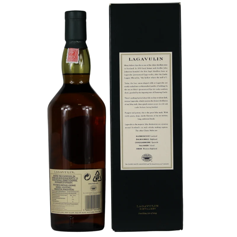 Lagavulin 16 Jahre (Bottled 2009, L9329CM000) 43% 0,7l