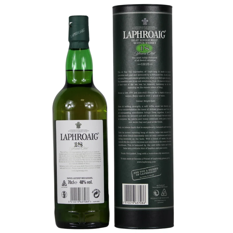 Laphroaig 18 Jahre (Bottled 2009) 48% 0,7l
