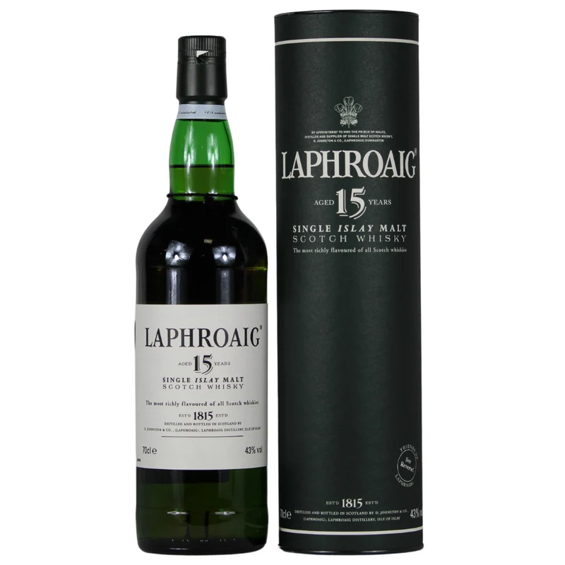 Laphroaig 15 Jahre (Bottled 2008) 43% 0,7l