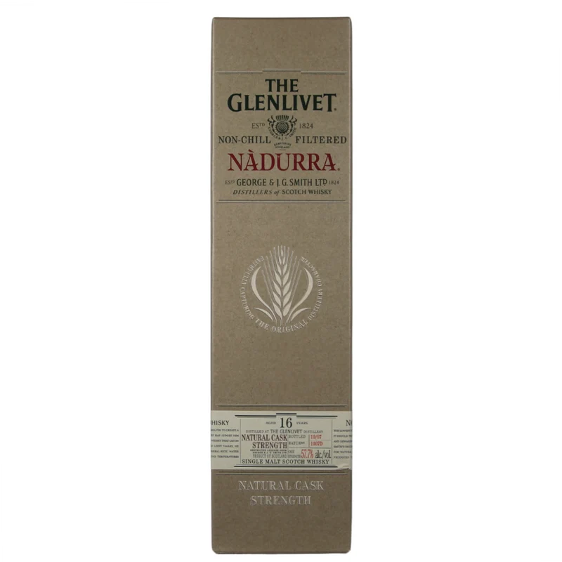 Glenlivet Nadurra 16 Jahre Bottled 10/07 Batch 1007D 57,7% 0,7l
