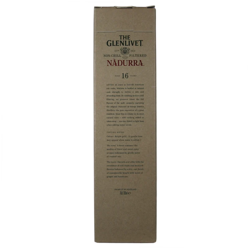 Glenlivet Nadurra 16 Jahre Bottled 10/07 Batch 1007D 57,7% 0,7l