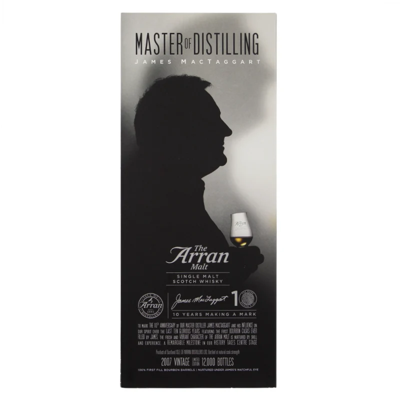 Arran - The Arran Malt Master of Distilling James MacTaggart 54,2% 0,7l