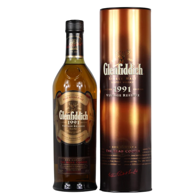Glenfiddich 13 Jahre Vintage Reserve 1991 40% 0,7l