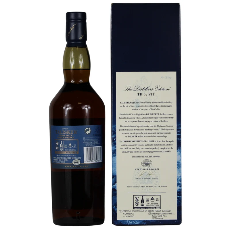 Talisker Distillers Edition 2007-2017 45,8% 0,7l