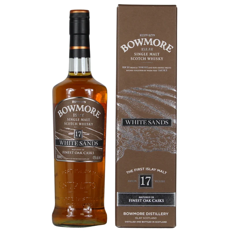 Bowmore 17 Jahre White Sands 43% 0,7l