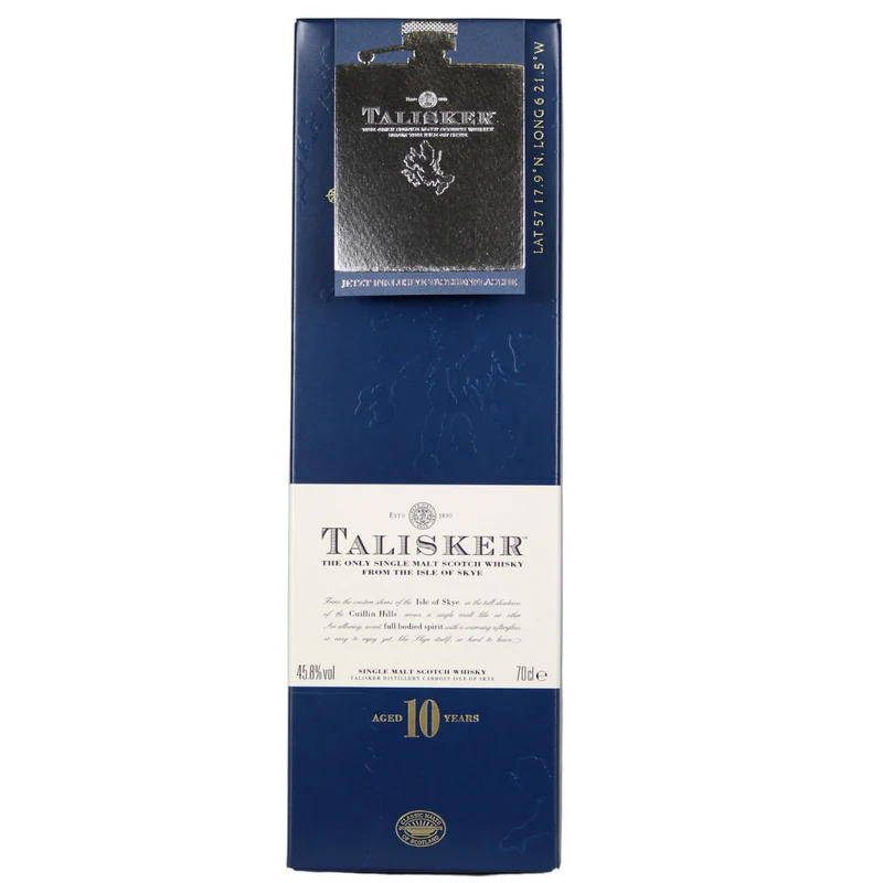 Talisker 10 Jahre (Bottled ca 2008 - original versiegelt) 45,8% 0,7l