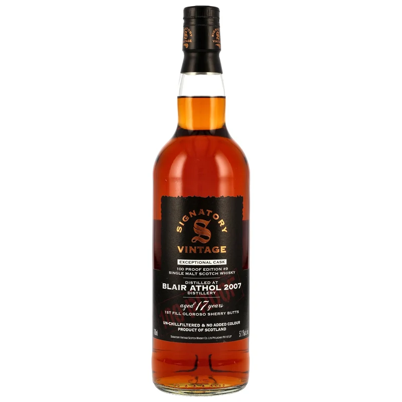 Blair Athol 17 Jahre 2007/2025 100 Proof Exceptional Cask Edition #9 SV 57,1% 0,7l