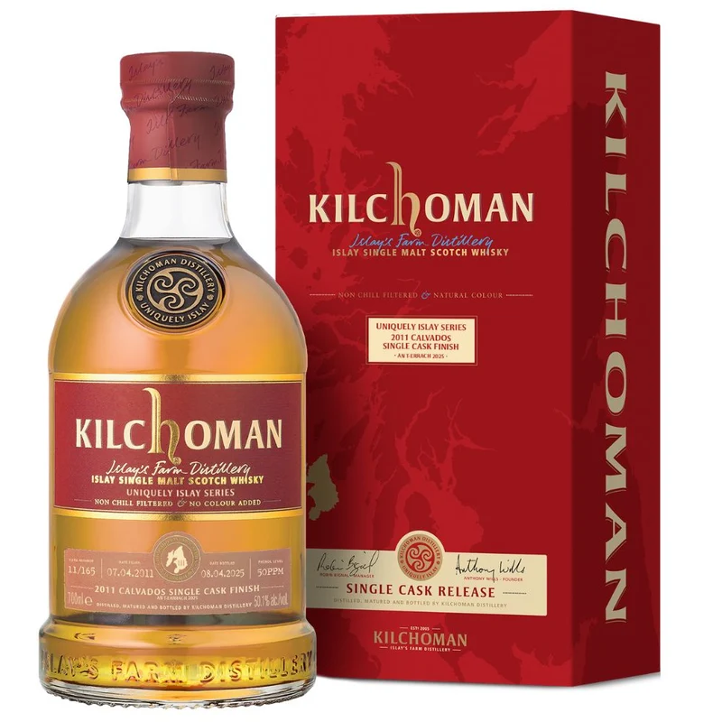 Kilchoman Calvados Cask Finish 2011 Uniquely Islay Series AN T-EARRACH 2025 50,1% 0,7l