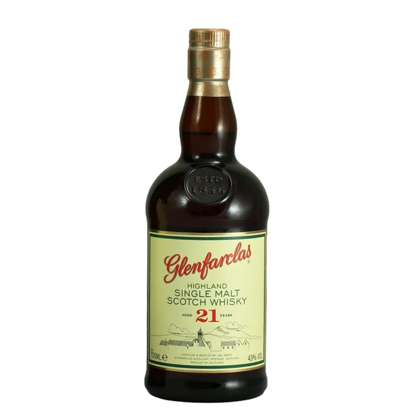 Glenfarclas 21 Jahre 43% 0.7l