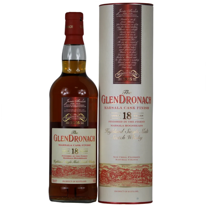 Glendronach 18 Jahre Marsala Finish 46% 0,7l