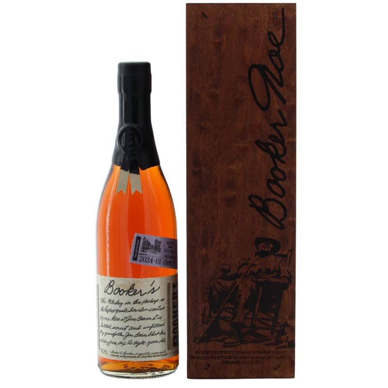 Booker's Bourbon Whiskey 7 Jahre Batch No. 2024-01 62,25% 0,7l