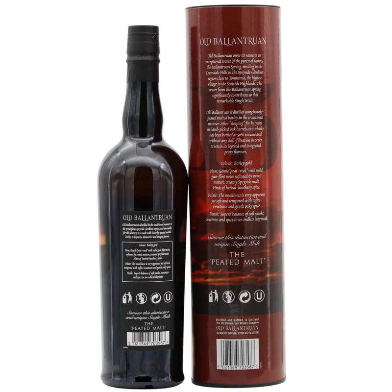 Old Ballantrum 15 Jahre 50% 0,7l