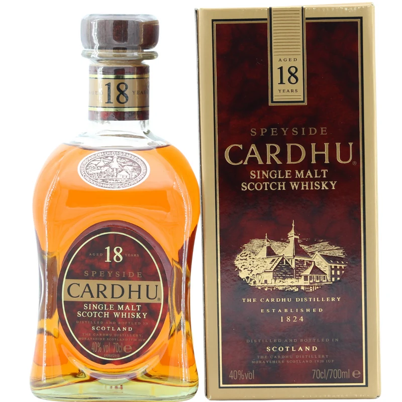 Cardhu 18 Jahre (Bottled ca. 2012) 40% 0,7l