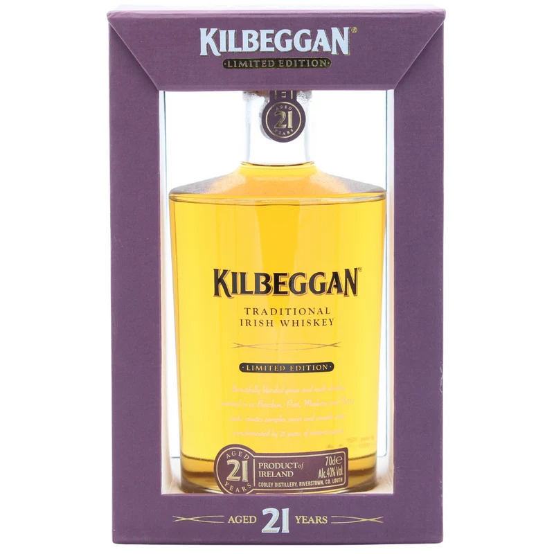 Kilbeggan 21 Jahre Traditional Irish Whisky 40% 0,7l