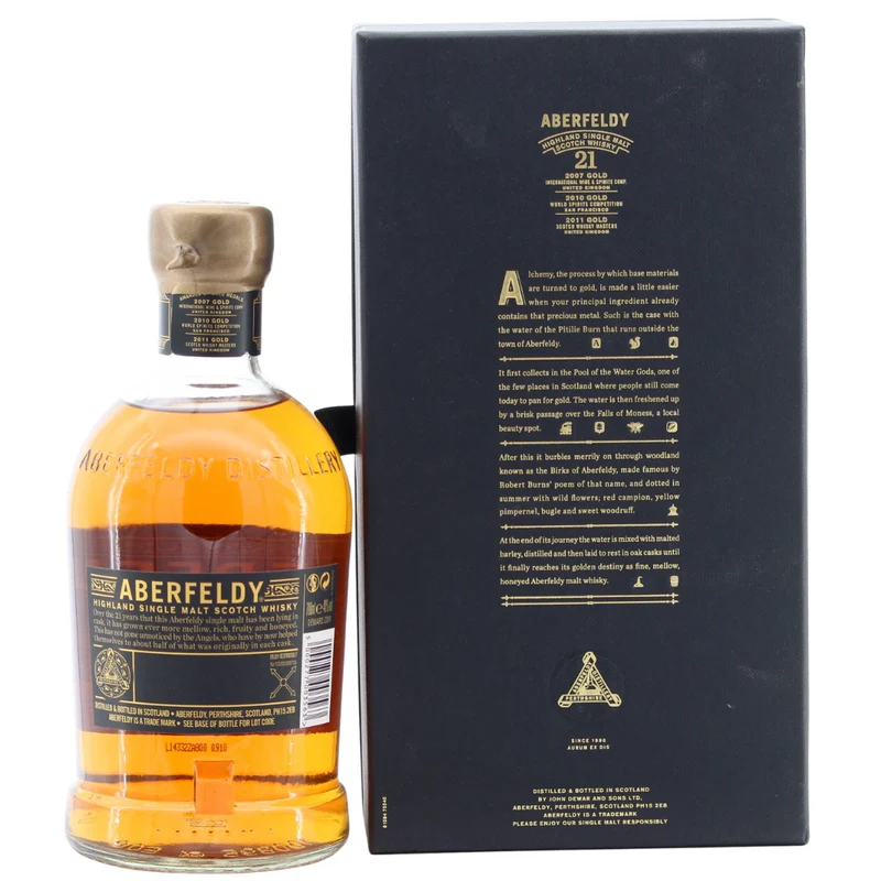 Aberfeldy 21 Jahre (Bottled 2014) 40% 0,7l