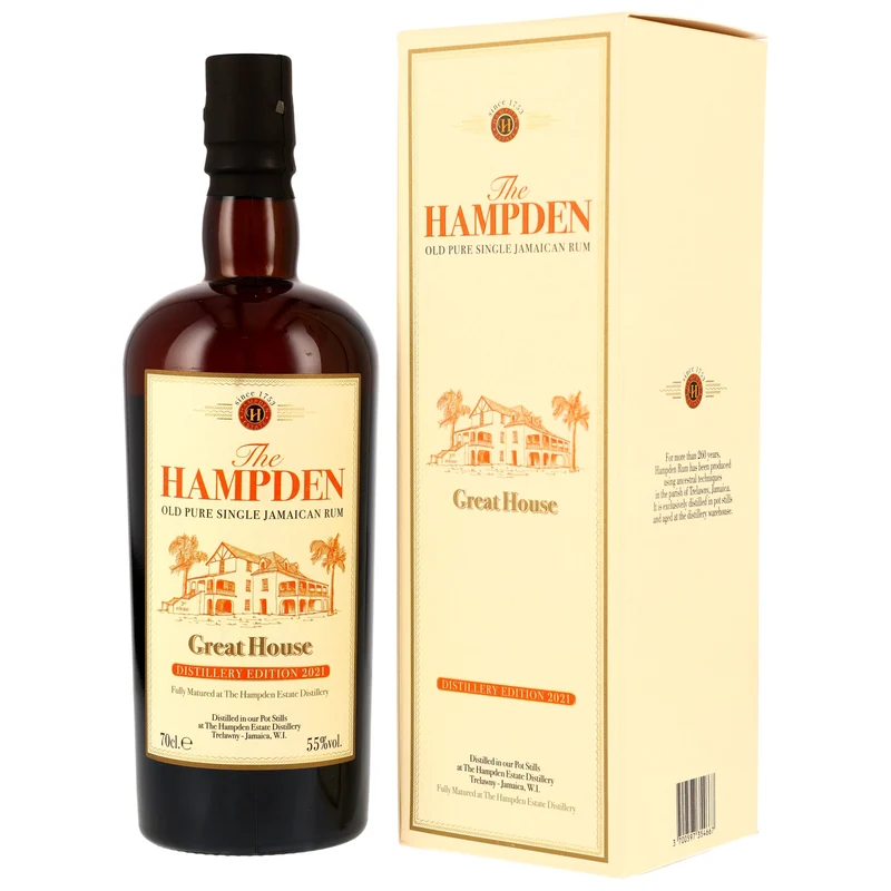 Hampden Estate Great House Distillery Edition 2021 Jamaica Rum 55% 0,7l