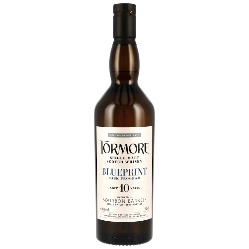 Tormore 10 Jahre Blueprint Bourbon Barrel 48% 0,7l