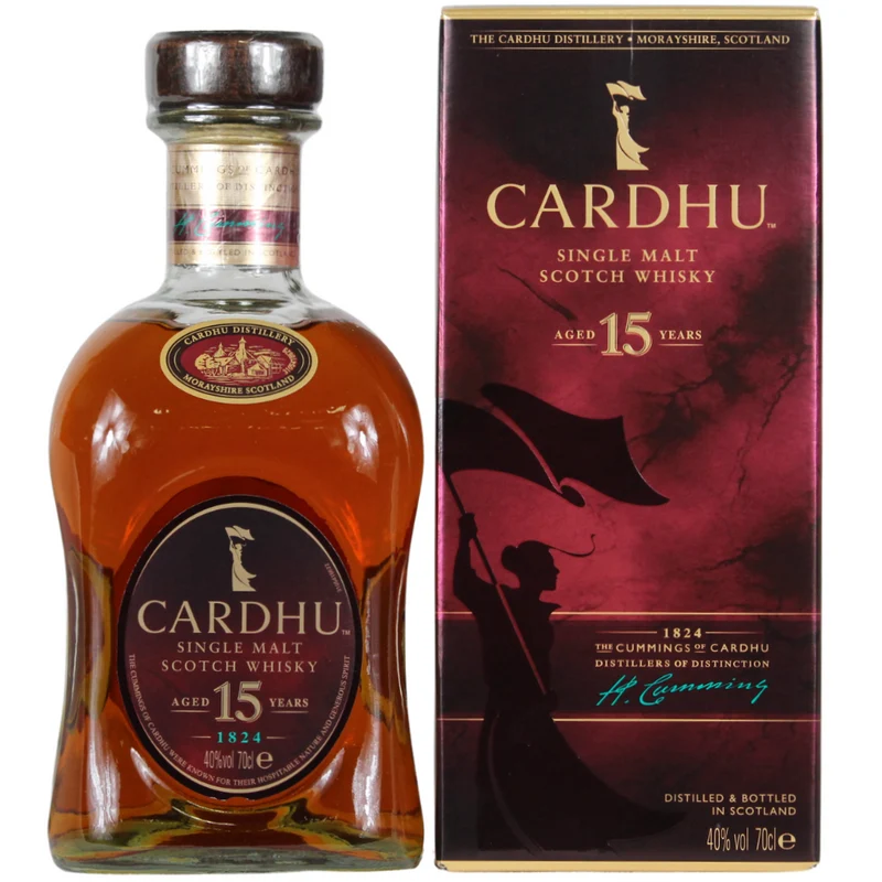 Cardhu 15 Jahre 40% 0,7l