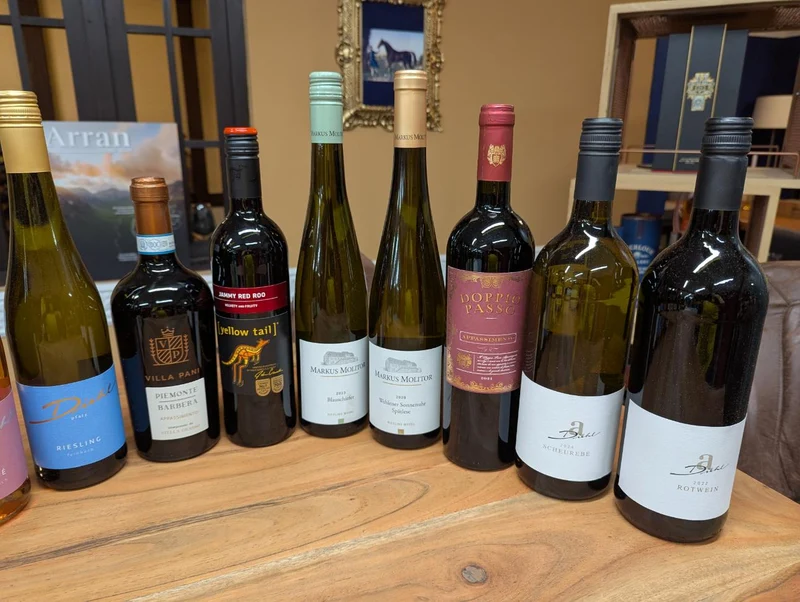 Süsswein Tasting - 13 Flaschen, Samstag 19. Juli - 18 Uhr