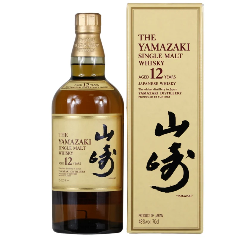 Yamazaki 12 Jahre Single Malt Whisky (alte Edition) 43% 0,7l