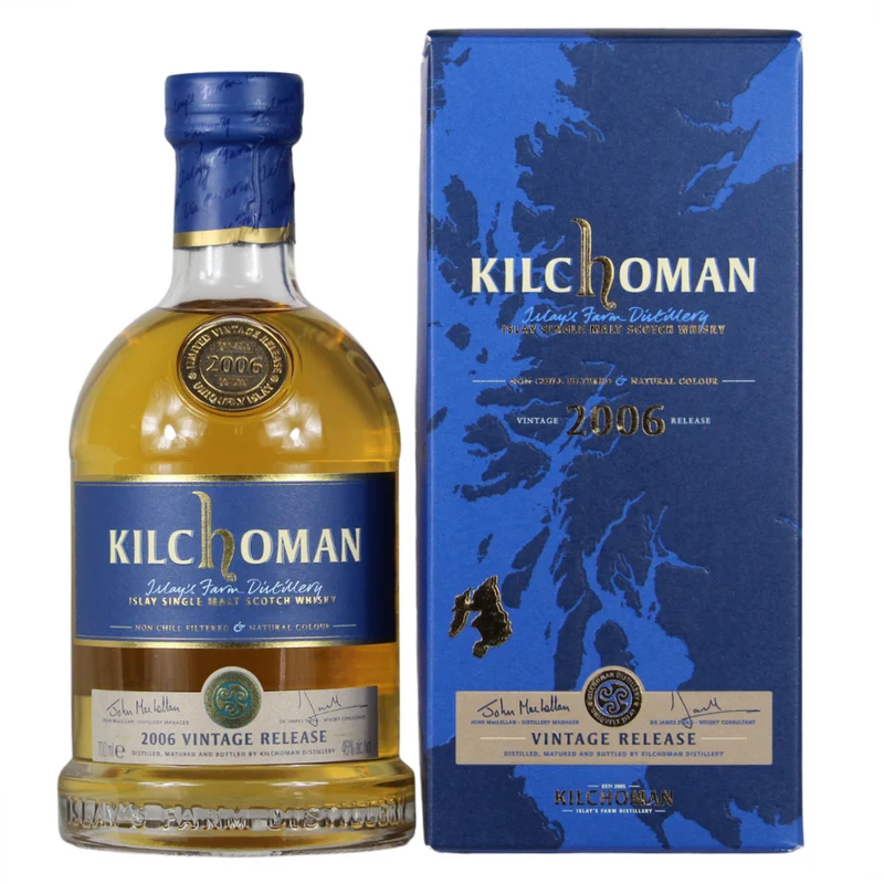 Kilchoman Vintage 2006 Release 46% 0,7l