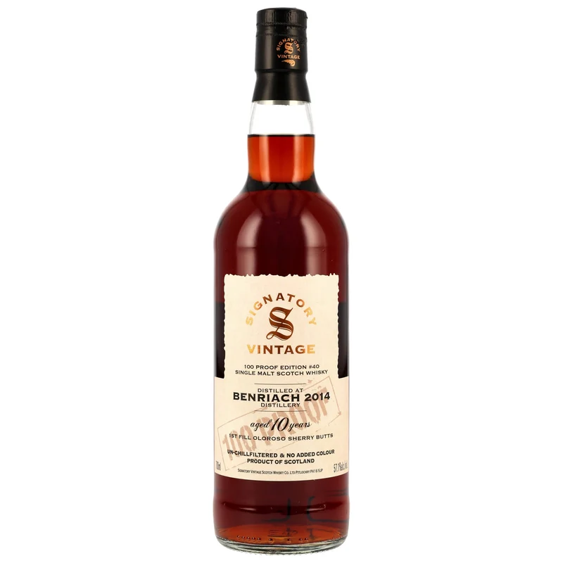 Benriach 10 Jahre 2014/2025 SV 100 Proof Edition #40 57,1% 0,7