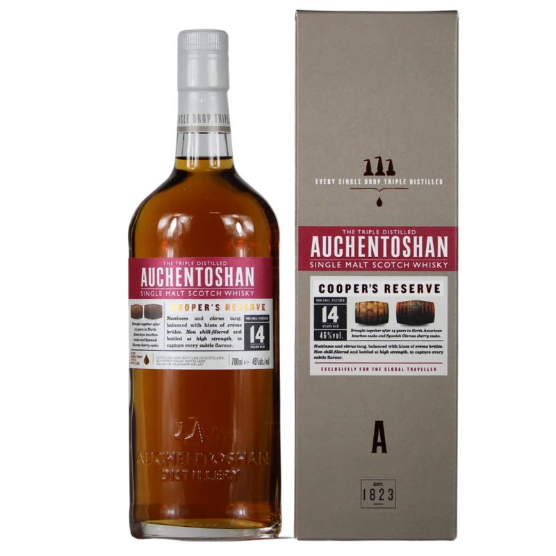 Auchentoshan 14 Jahre Cooper's Reserve 46% 0,7l