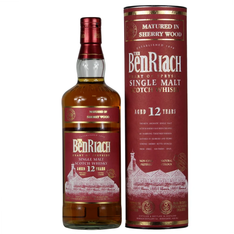 Benriach 12 Jahre Sherry Wood Bottled 2015 46% 0,7l