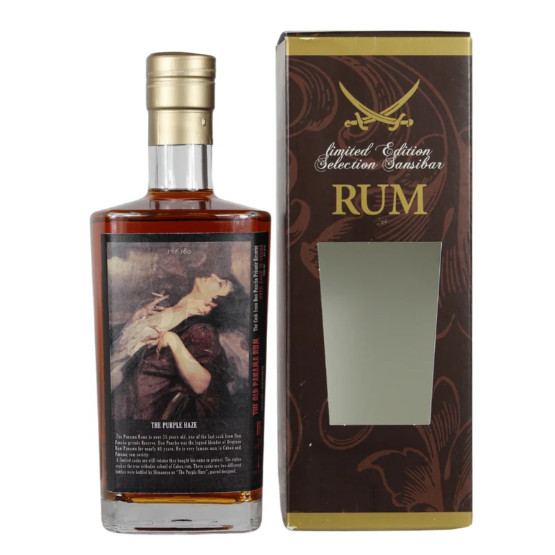 Don Pancho 35 Jahre Panama Rum Private Reserve Sansibar Whisky 47% 0,7l