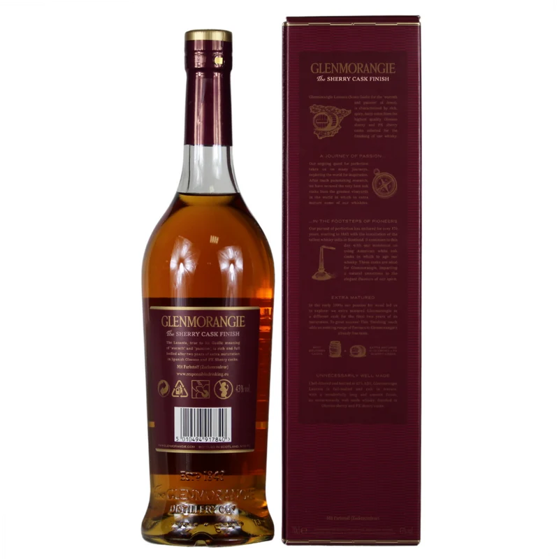 Glenmorangie 12 Jahre Lasanta (3rd Edition) 43% 0,7l