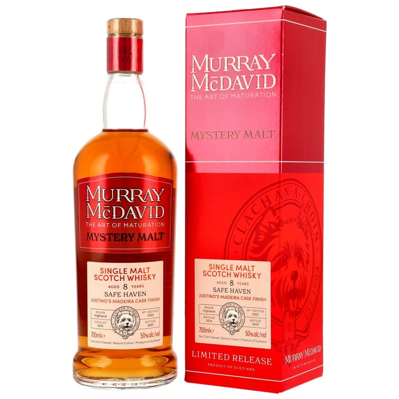 Safe Haven (Ledaig) 8 Jahre Justinos Madeira Cask Finish Murray McDavid 50% 0,7l