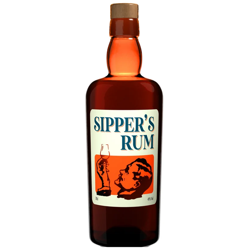 Sipper´s Rum Blend The Whisky Jury 49% 0,7l