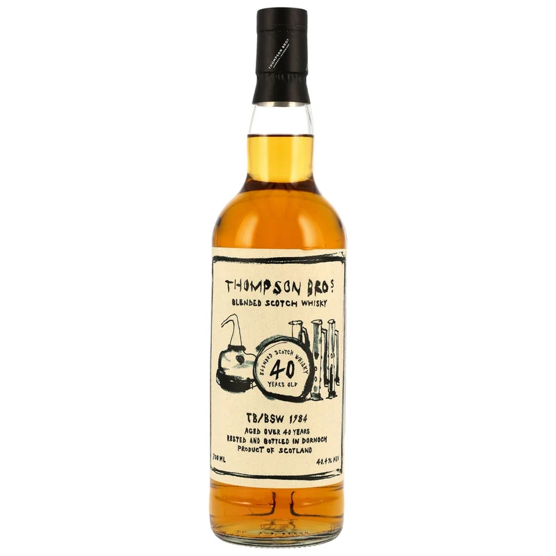 TB/BSW Blended Scotch 1984/2024 Blended Scotch Whisky Thompson Bros. 40,4% 0,7l
