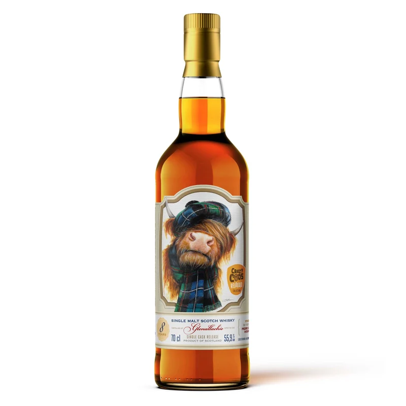 Glenallachie 8 Jahre Crazy Coos Reloaded Part 2 - 1st Fill PX Sherry Caskhound 55,9% 0,7l
