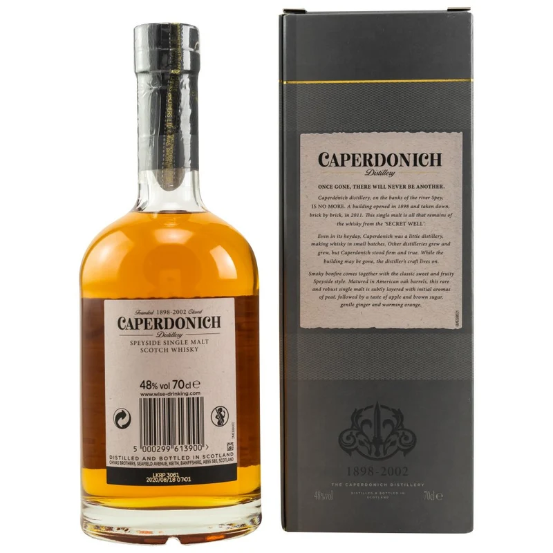 Caperdonich 18 Jahre Peated 48% 0,7l