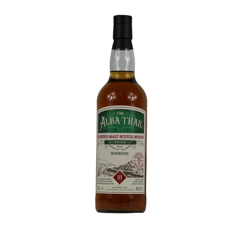 Burnside 18 Jahre First Fill Sherry Hogshead The Alba Trail 49,5% 0,7l