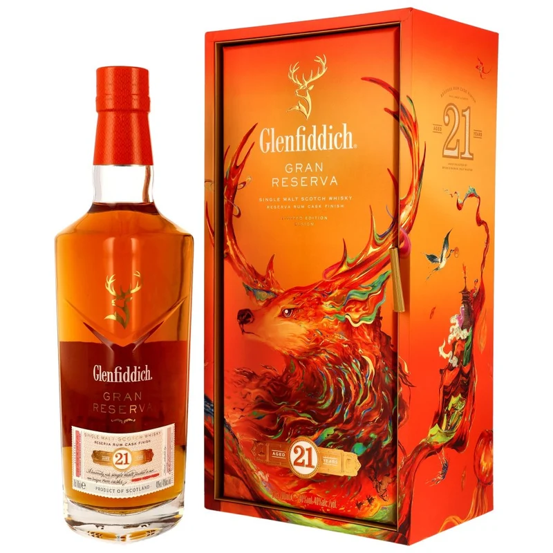 Glenfiddich 21 Jahre Gran Reserva Chinese New Year 2025 40% 0,7l