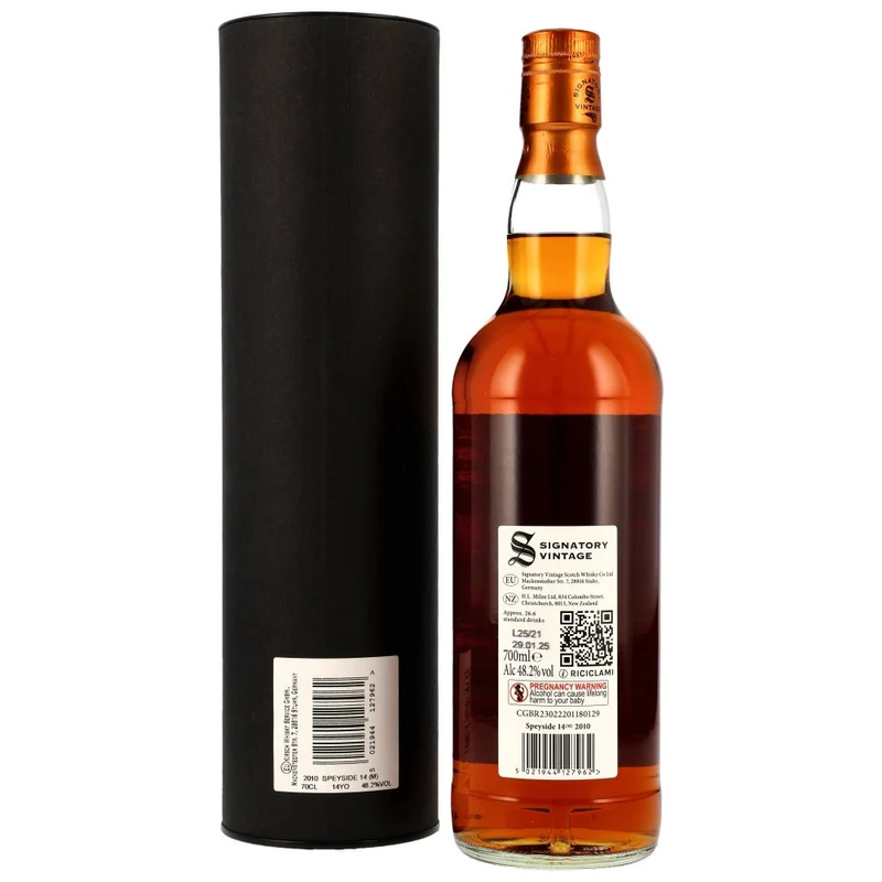 Secret Speyside (M) 2010/2025 Signatory Small Batch Edtion #16 48,2% 0,7l