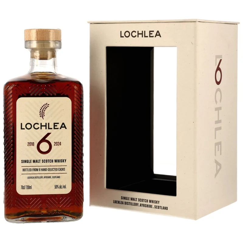 Lochlea 6 Jahre 2018/2024 Bourbon & Sherry Casks 50% 0,7l