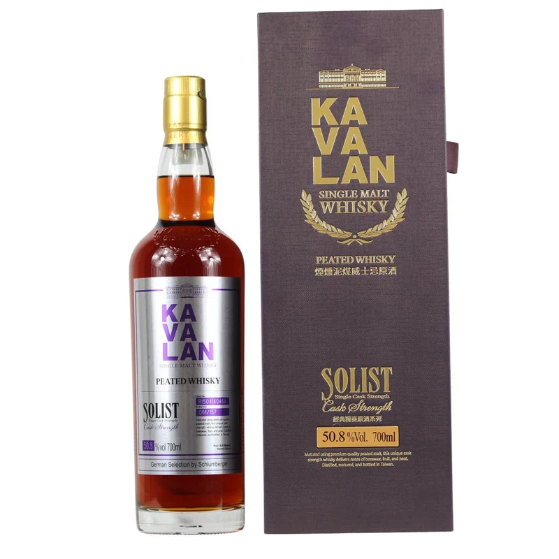 Kavalan Solist Peated Cask 50,8% 0,7l